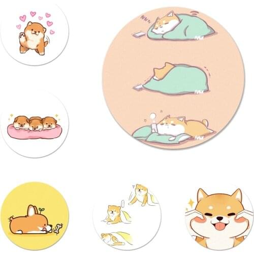 Fashion Cute Cartoon Shiba Inu Dog Badge Brooch Pin Accessories For Clothes Backpack Decoration gift