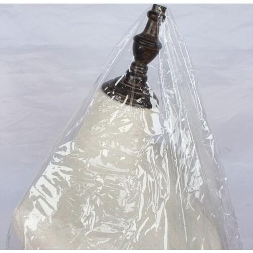 Soft Transparent TPU EVA Clear Fabric Windproof Waterproof Raincoat Dress Vinyl Material 135cm wide