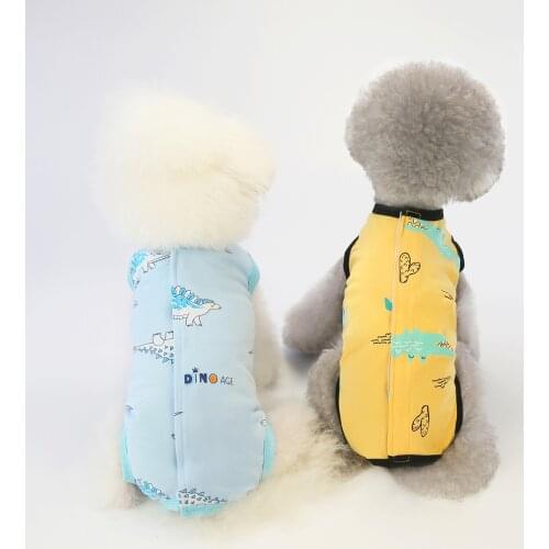 Pet Dog Clothes Dog Retrieve After Surgery Anti-licking Vest Clothing Pet Wound Anti-mite Surgical Recovery Weaning Suits