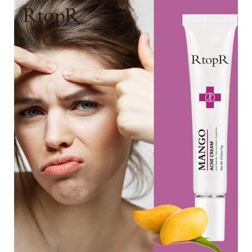RtopR Acne Treatment Cream Blackhead Repair Gel Oil Control Shrink Pores Scar Whitening Moisturizer Korean Cosmetics Skin Care