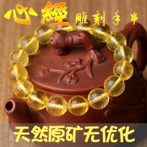 Series of natural Baltic amber carving beeswax hand catenary of original rock Jin Po water appear a small female male