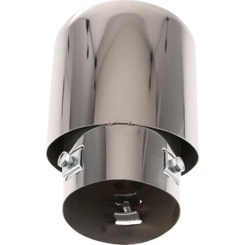 Brand New Stainless Steel Silencer Exhaust Tail Muffler Tip Pipe Total length: 155mm