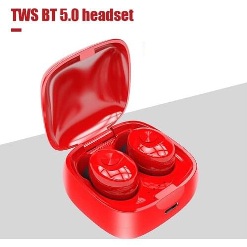 XG12 True Wireless Stereo Mini Headset Bluetooth 5.0 In-ear Hands-free Earphones HiFi Sound Quality Better Listening Effect