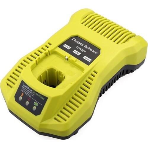 12V-18V Lithium Ion NiCad Ni-CD / Ni-MH Universal Rechargeable Battery Charger Pack Power Tool For Ryobi One+ P117 EU/US/AU/UK
