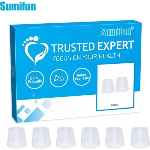 16pcs Thumb Separation Toe Protector Soft Silicone Tube Cover Corn Blister Pain Relief Hallux Protection Foot Care Pedicura Tool