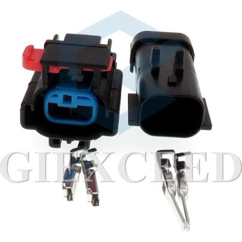 2 Sets 2 Pin 54200206 54200210 Automotive Light Plug Car Lamp Socket Female Male Connector For Benz Auto