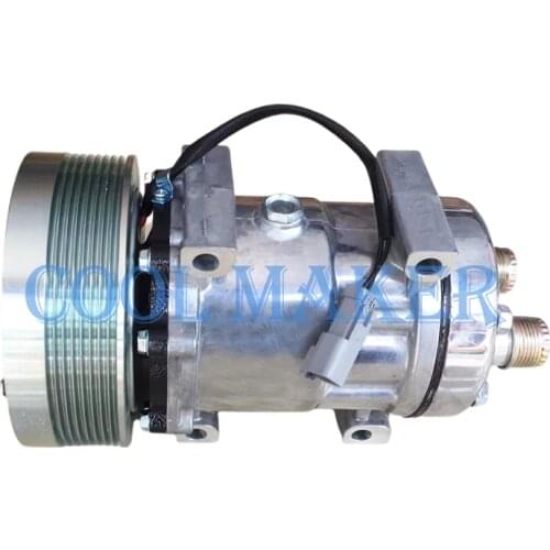 7H15 ac compressor for CASE IH New Holland Tractor 86992688 317008A2 317008A3 87775469