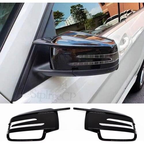 Modification accessories side mirror cover For Merceded-Benz CLS Class W218 2011-2017 CLS350 CLS400 CLS500 CLS550 Sport style