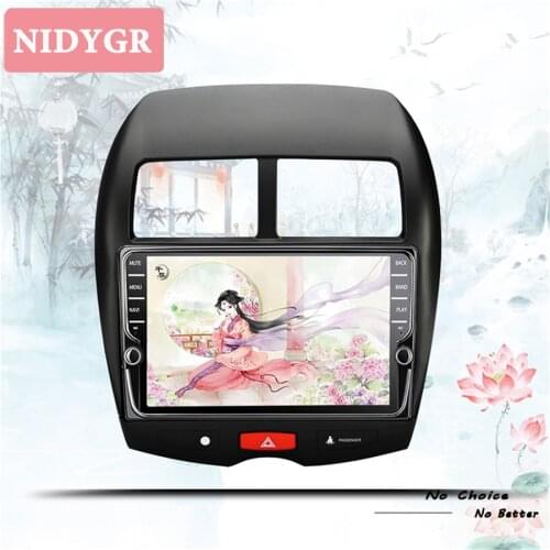 Android 10.0 2 din car radio multimedia dvd For Mitsubishi ASX 2011-2019 Peugeot Citroen C4 gps player Head Unit With Carplay