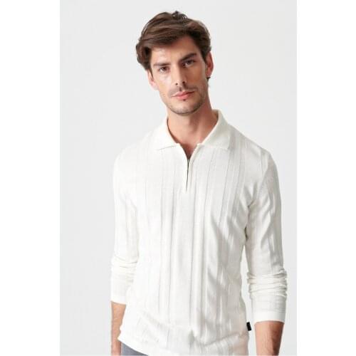 AVVA Men's Pullovers With Zip