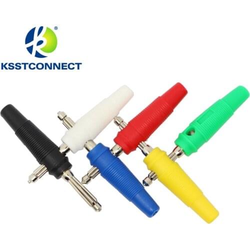 BP413 4mm Banana Plug Jack Para Speaker Amplificador Sondas de Teste Conector
