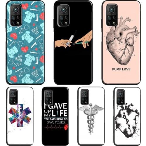 Doctor Nurse Medical Medicine Health Case For POCO F3 F2 M3 X3 Pro Cover For Xiaomi Mi 11 Lite Ultra Mi 10T Pro Mi Note 10 Lite