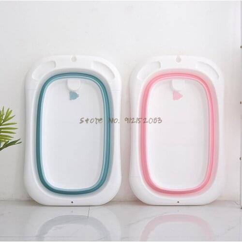 Childrens Large Foldable Bathtub Baby Bathtub Bath Tub Bath Tub Can Sit And Swim Household Baby Bathtub