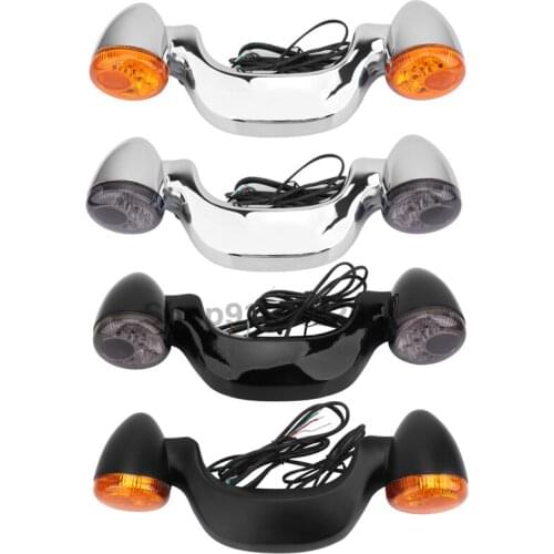 Motorcycle Turn Signal Indicator Light Turning Lamp Blinker For Harley Street Glide Special FLTRXS Ultra FLTRU Custom FLTRX10-20