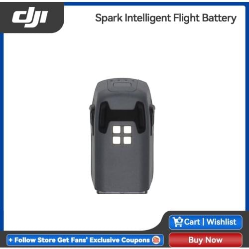 DJI Spark Intelligent Flight Battery 1480 mAh 16 minute max flight time 12 intelligent protection functions brand new Original