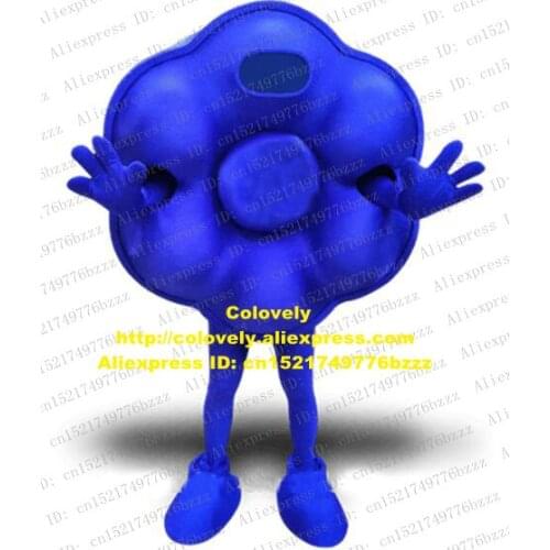 Blue Candy Crush Saga Mascot Costume Adult Cartoon Character Outfit Inauguration Anniversaries Affection Expression zz7051