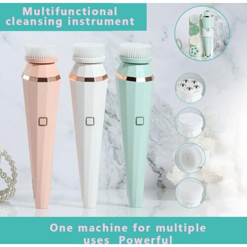Multifunctional electric cleansing instrument artifact pore cleaning to blackheads and acne unisex