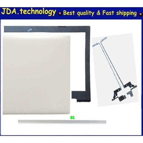 MEIARROW New For LENOVO IdeaPad 320-15 320-15ISK 320-15IKB 320-15AST LCD Back Cover+Bezel Cover+hing set+hinge cover,White