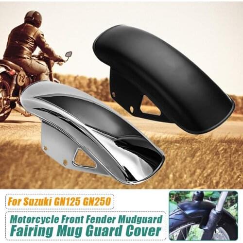 NEW Motorcycle Front Fender Mud Flap Mudguard Cover Splash Guards For Suzuki GN250/GN125
