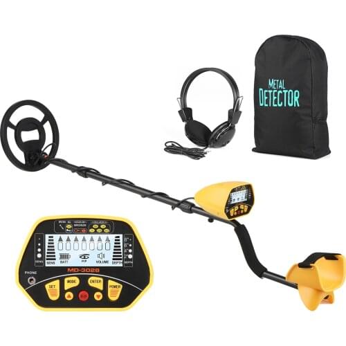 Underground Metal Detector 42-51in DISC High Accuracy 8.7in Metal Finder Audio Prompt with Headphone gold finder metal detector