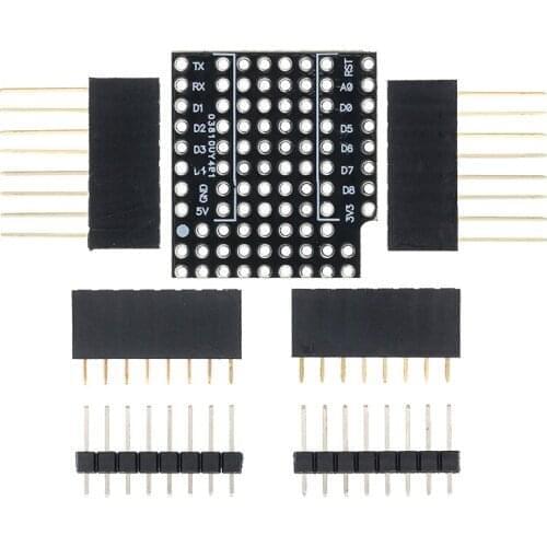 1 PCS H72 Breadboard Expansion Shield Pin Lithium battery For WeMos D1 Mini Module Sensor