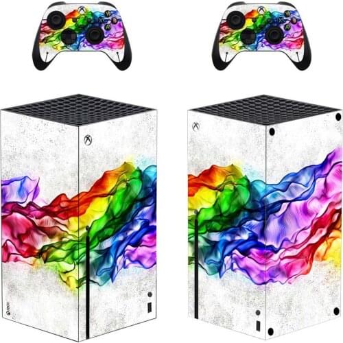 Colour Style Xbox Series X Skin Sticker for Console & 2 Controllers Decal Vinyl Protective Skins Style 6