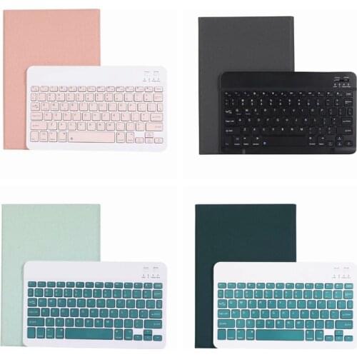 Fabric Style Case For Huawei Matepad T10 T10S 10.1'' AGS3-L09/AGS3-W09 2020 Magnetic Colorful Wireless Bluetooth Keyboard Cover