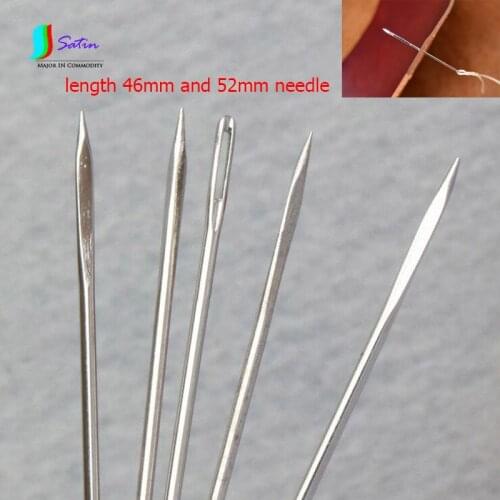 Hand Stitched Triangle Sewing Needle Leather Carving Handmade Tool Diamond Needle/Triangular Needle/Leather Needle S0042