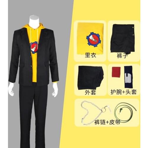 Unisex Anime Cos SK8 the Infinity Kyan Reki Cosplay Costumes Uniform Suit