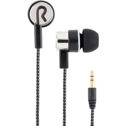 Universal Braided Headset Wired Earphone with Microphone 3.5mm Wired Control Super Bass Universal for Android iPhone Xiaomi