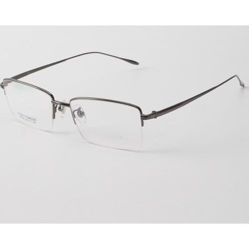 Viodream Pure Titanium Optical Glasses Frame Spectacle Frames Prescription Myopia Titanium Glasses Frame Men Oculos De Grau