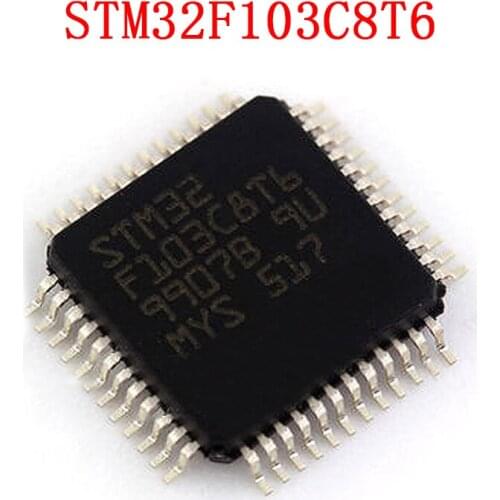 1PCS STM32F103C8T6 LQFP48 STM32F103C8 QFP ARM new and original molewei IC