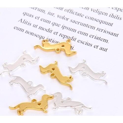 Strap Dog Dachshund Amulet Jewelry Necklace Bracelet Making DIY Jewelry