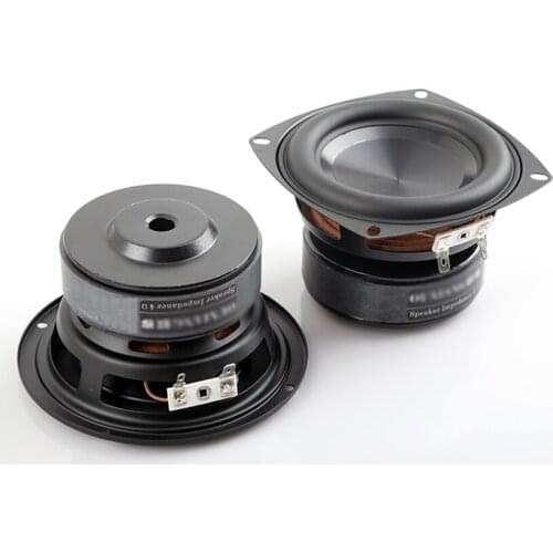 4-inch Speaker Audio Subwoofer Loudspeaker 4/ 8 Ohm, 40W Hifi Speaker, Alumina Sound Plate, Subwoofer, Strong Low Frequency