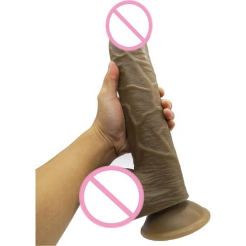 HOWOSEX 34*5.8cm big Dildo suction cup giant dildo realistic penis dick huge horse Soft anal dildos adult toys toys for woman