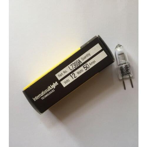 ILT L7389A 12V50W Microscope halogen lamp , GY6.35 12V 50W Biochemical bulb