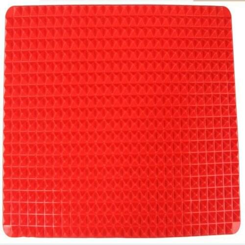 Pyramid bake mat oven dedicated silicone pad, high temperature39.5*27.5*1cm