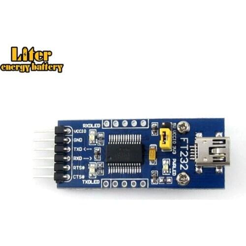 FT232 USB UART Board (mini) FT232RL Module FT232 USB 3.3V 5V to TTL Serial Adapter Module FT232RL USB Mini Port