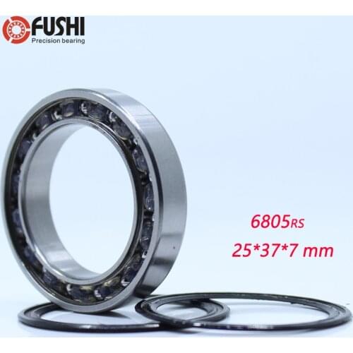 6805-2RS Bearing With PS2 Grease 25*37*7mm ( 1 PC ) 25377 Balls Bicycle Bottom Bracket Repair Parts BB70 6805 2RS Ball Bearings