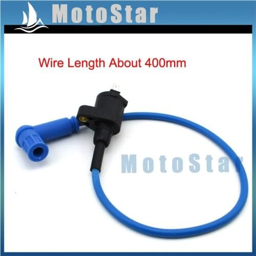 Blue Ignition Coil For 50cc 70cc 90cc 110cc 125cc 140cc 150cc 160cc Pit Dirt Bike SSR YCF GPX Pitsterpro DHZ Thumpstar CRF50