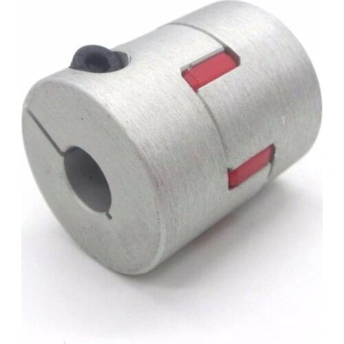 Plum Coupling 1PC 55mm*66mm d1 to d2 Dia.10/11/12/12.7/14/15/16/17/18/19/20/22/24/25/28/30mm for CNC Motor