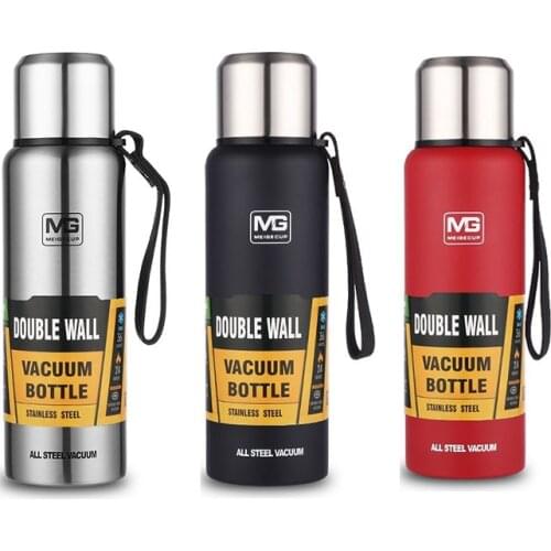 Stainless Steel Thermos Cups Outdoor Travel Thermos Bottle Portable Large Capacity Lnsulated Cup Military Style Vacuum Flask