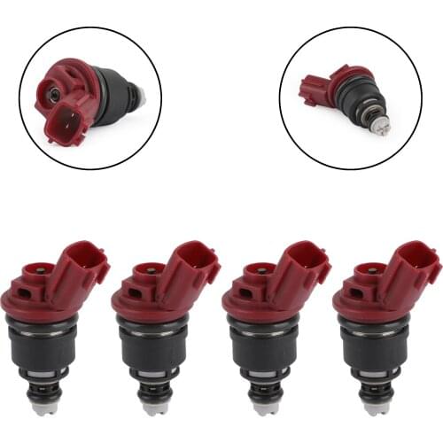 4pcs 740cc Fuel Injectors 16600-RR544 For Nissan Silvia SR20DE SR20DET
