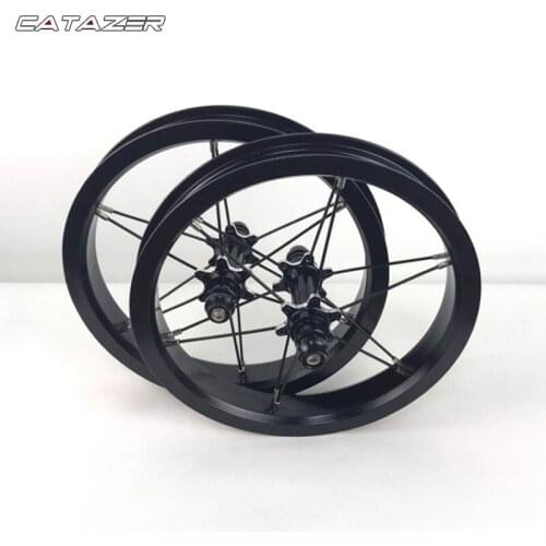 12 Inch Ultra Light AL6061 Aluminum Wheelset for Kids Balance Bike Colorful Aluminum Alloy Wheelset for Kokua 84mm Bicycle Part