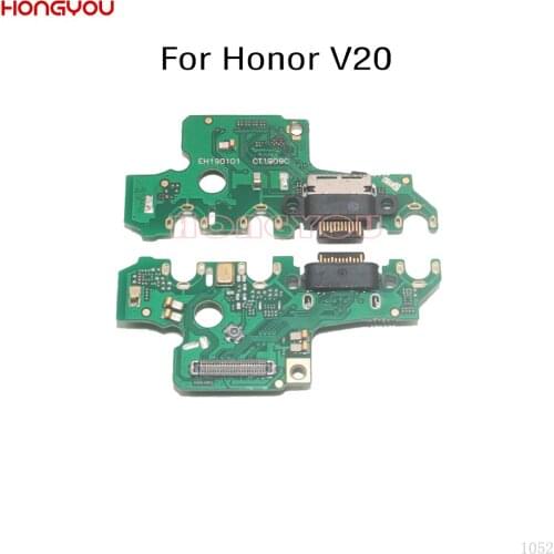 USB Charge Dock Board Charging Socket Jack Port Plug Connector Flex Cable For Huawei Honor V20 PCT-AL10