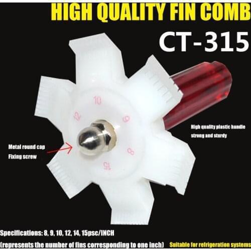 Auto Car A/C Condenser Fin Straightener Rake Cleaner With Contoured Handle Radiator Comb Evaporator Air-Conditioning Tools