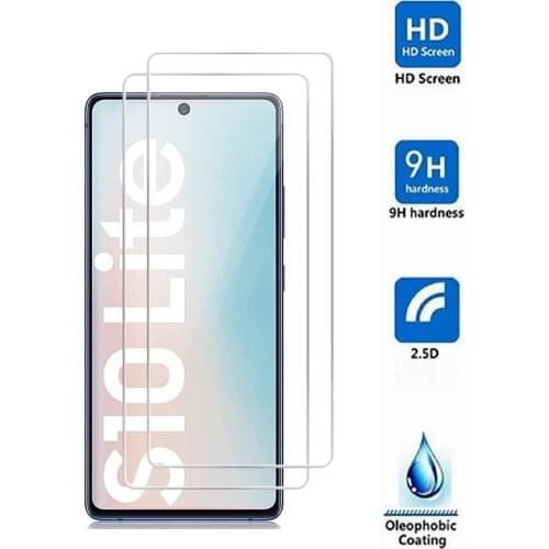 Screen Protector Tempered Glass for Samsung Galaxy A51 Note 20 10 S10 Lite S20 FE A32 A72 A52 A71 S21 Plus Protective Glass