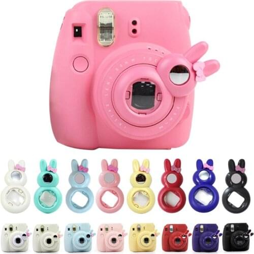 Lovely Rabbit Close Up Lens Selfie Self Portrait Mirror For Fujifilm Instax Mini 9/8/8+/7s Instant Film Filters Photography