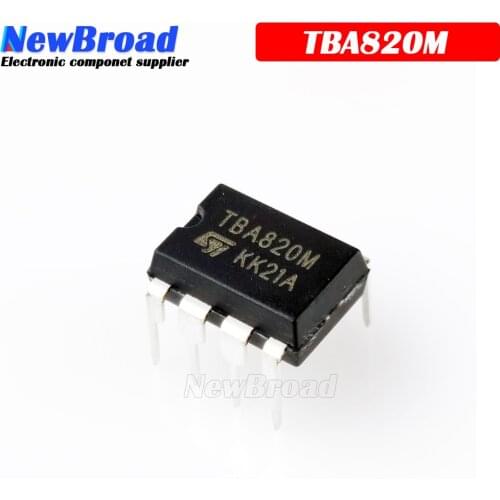 10pcs TBA820M DIP8 TBA820 DIP-8 820M DIP