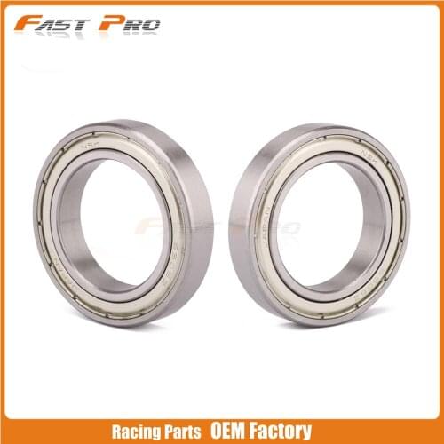 Motorcycle 2pcs Front Hub Steering Roller Bearings For FC FE TE XC XCW XCF EXC EXCR MXC SX SXF 125 200 250 300 450 525 550 570